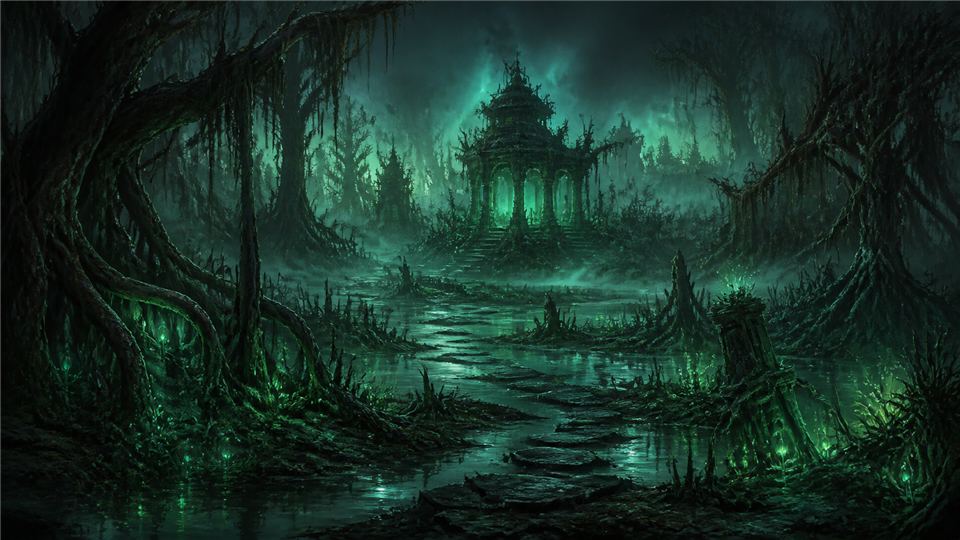 Official cover for Dark Swamp